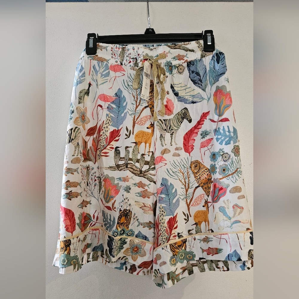 Colorful Animal Print Pants